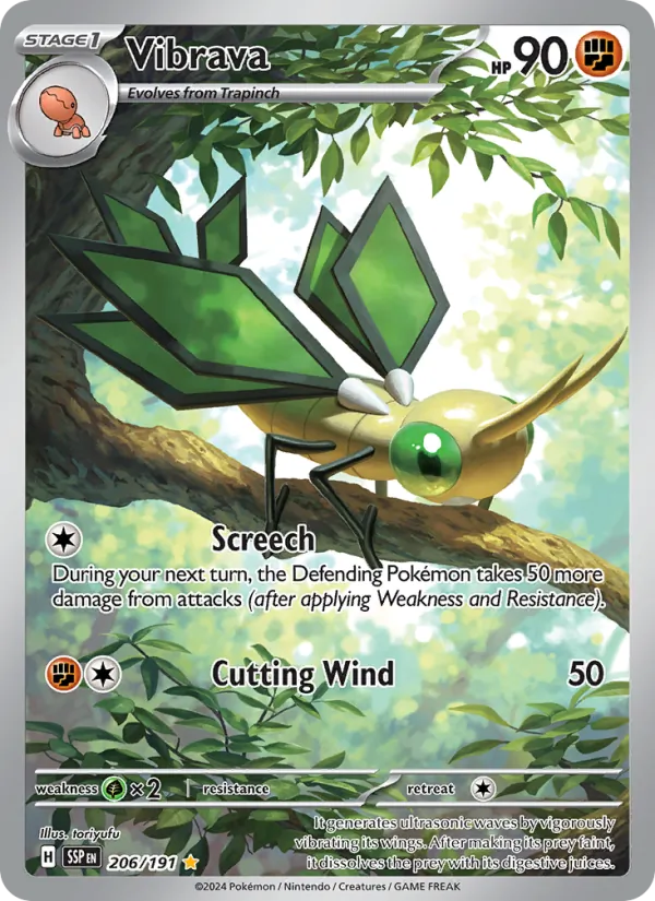 Vibrava #206 – Surging Sparks card