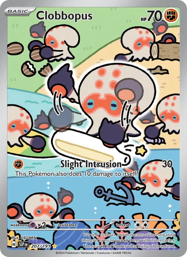 Clobbopus #207 – Surging Sparks card