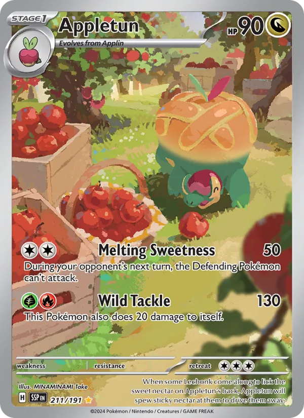 Appletun #211 – Surging Sparks card