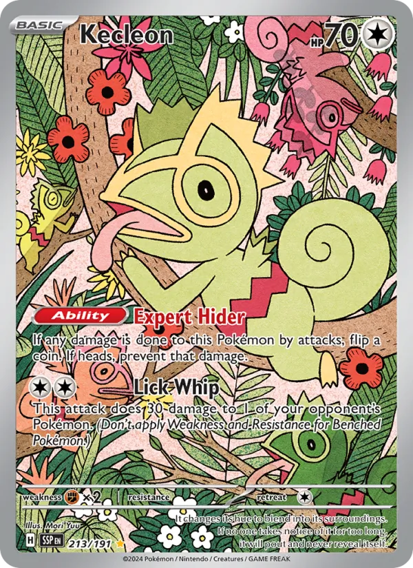 Kecleon #213 – Surging Sparks card
