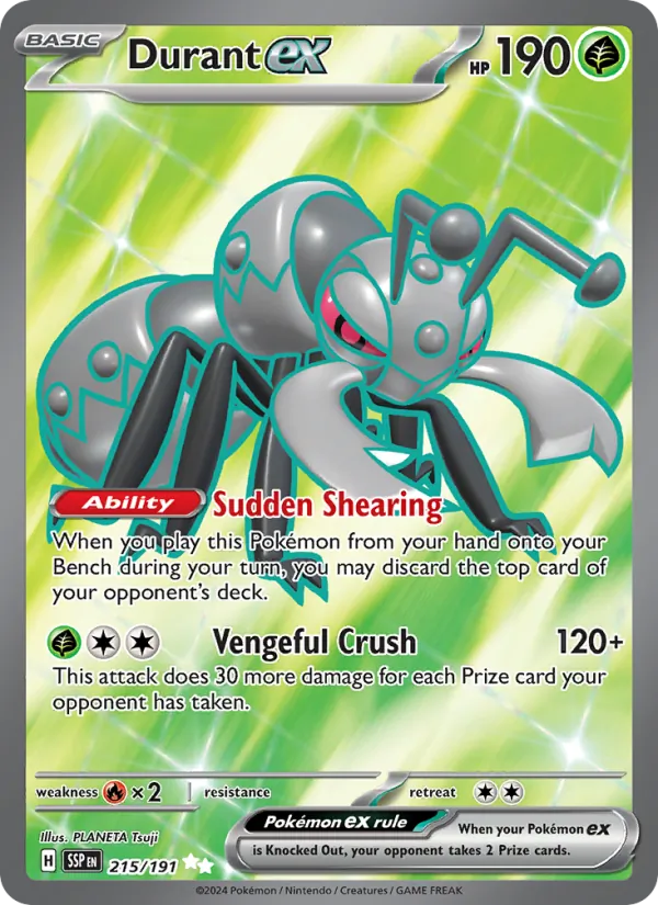 Durant ex #215 – Surging Sparks card