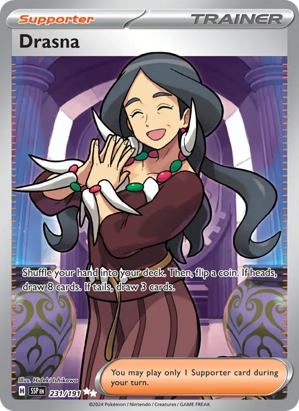 Drasna #231 – Surging Sparks card