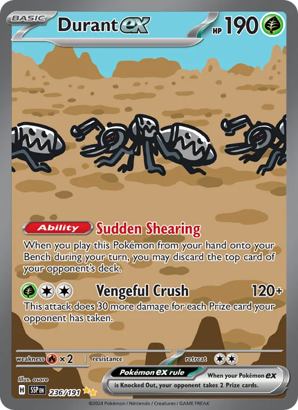 Durant ex #236 – Surging Sparks card
