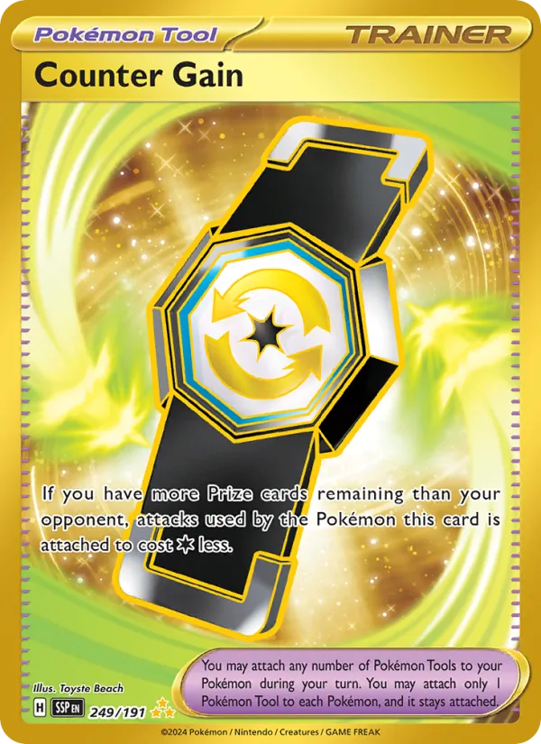 Counter Gain #249 – Surging Sparks card