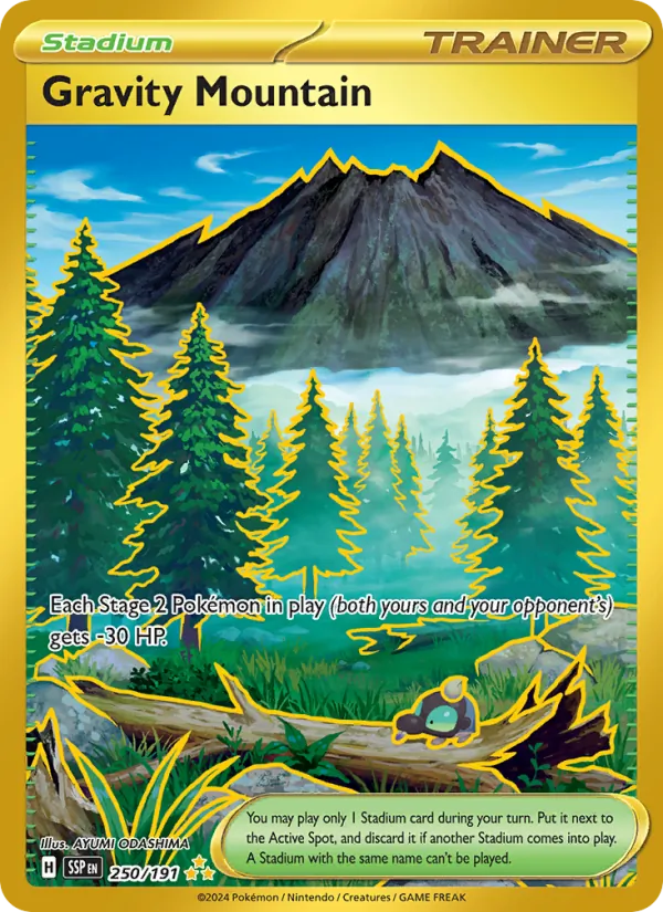 Gravity Mountain #250 – Surging Sparks card