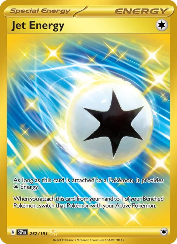 Jet Energy #252 – Surging Sparks card