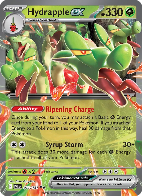 Hydrapple ex #011 – Prismatic Evolutions card