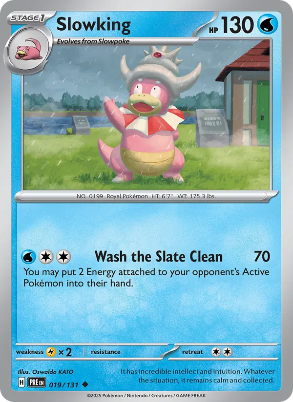 Slowking #019 – Prismatic Evolutions card