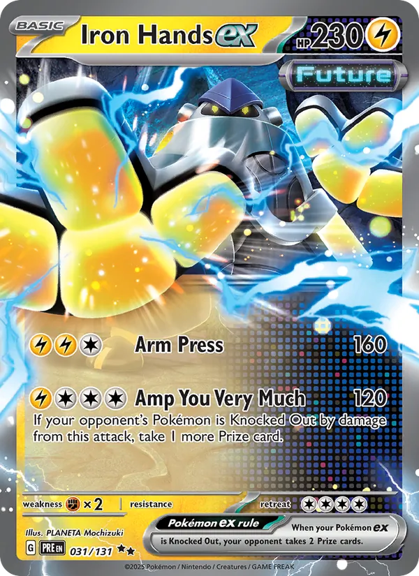 Iron Hands ex #031 – Prismatic Evolutions card