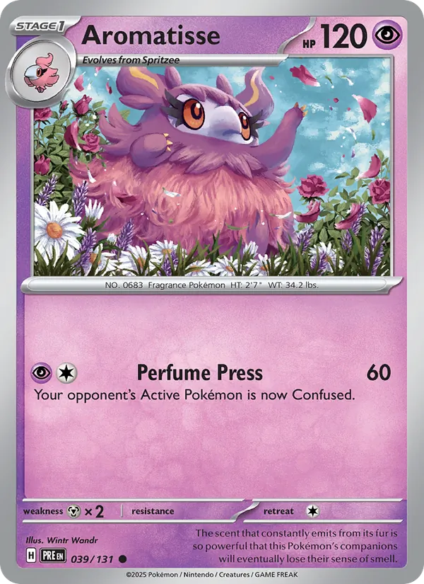Aromatisse #039 – Prismatic Evolutions card