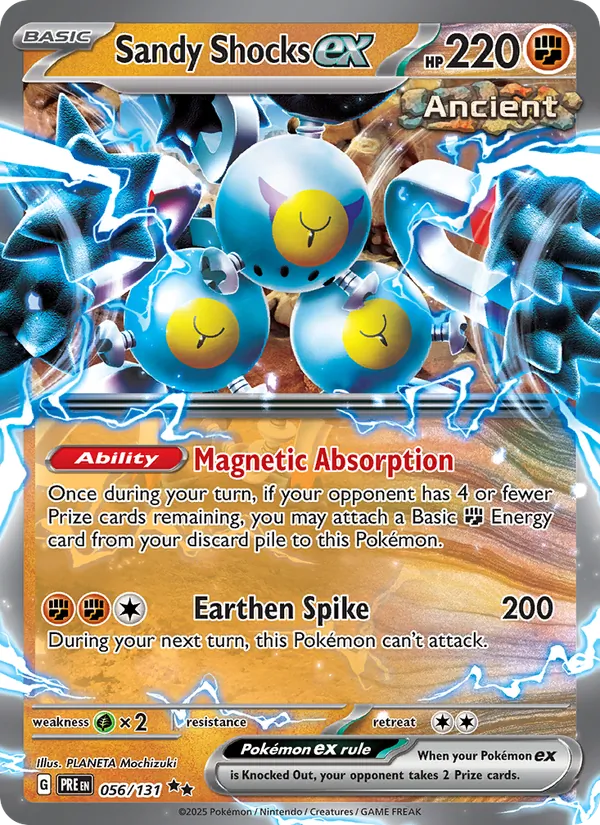 Sandy Shocks ex #056 – Prismatic Evolutions card