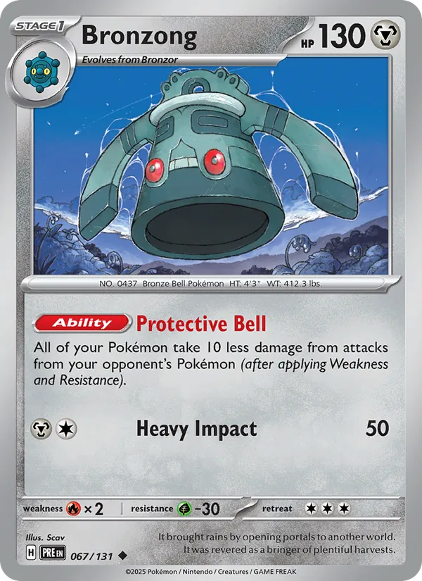 Bronzong #067 – Prismatic Evolutions card