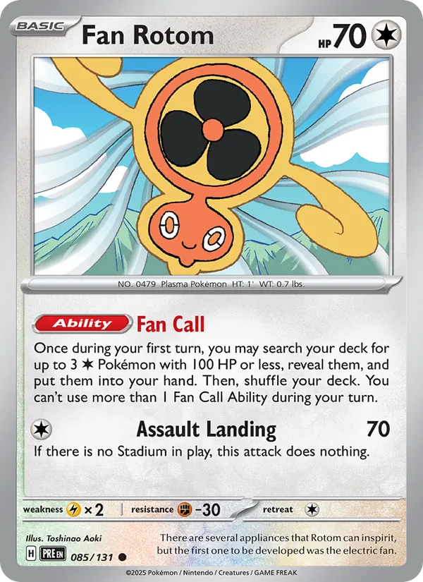 Fan Rotom #085 – Prismatic Evolutions card