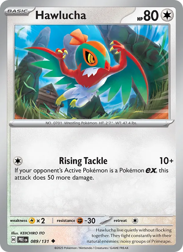 Hawlucha #089 – Prismatic Evolutions card