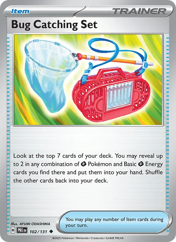 Bug Catching Set #102 – Prismatic Evolutions card