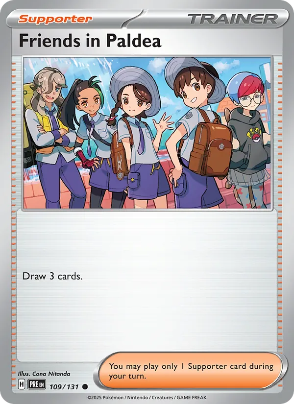 Friends in Paldea #109 – Prismatic Evolutions card