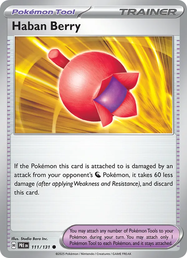 Haban Berry #111 – Prismatic Evolutions card