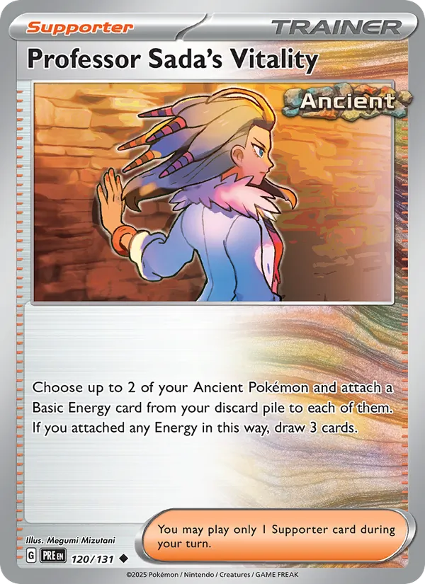 Professor Sada's Vitality #120 – Prismatic Evolutions card