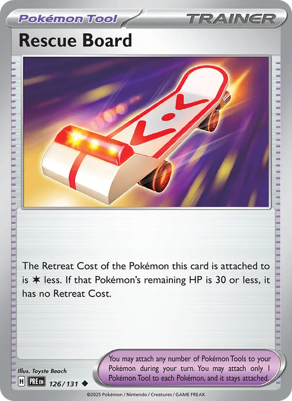 Rescue Board #126 – Prismatic Evolutions card