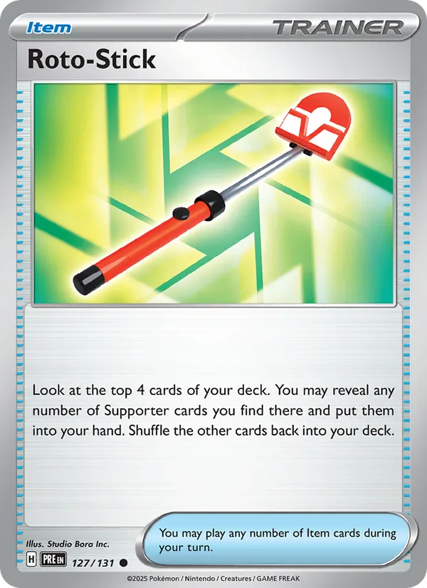 Roto-Stick #127 – Prismatic Evolutions card