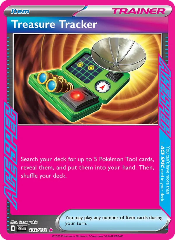 Treasure Tracker #131 – Prismatic Evolutions card