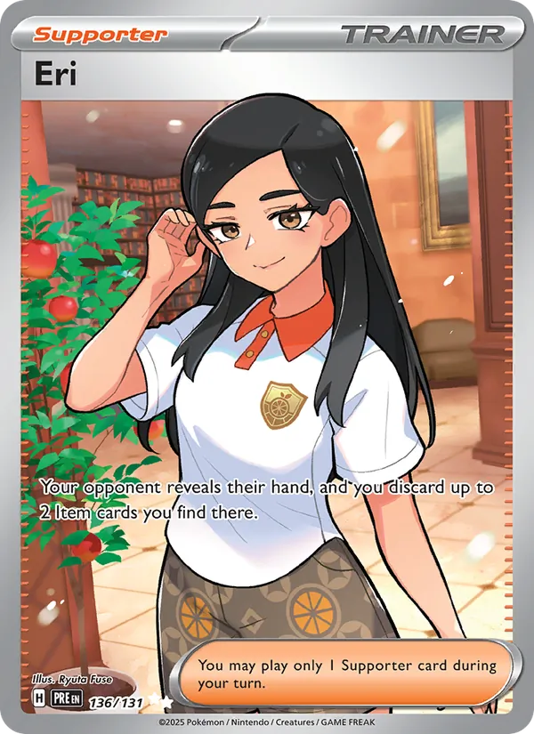 Eri #136 – Prismatic Evolutions card