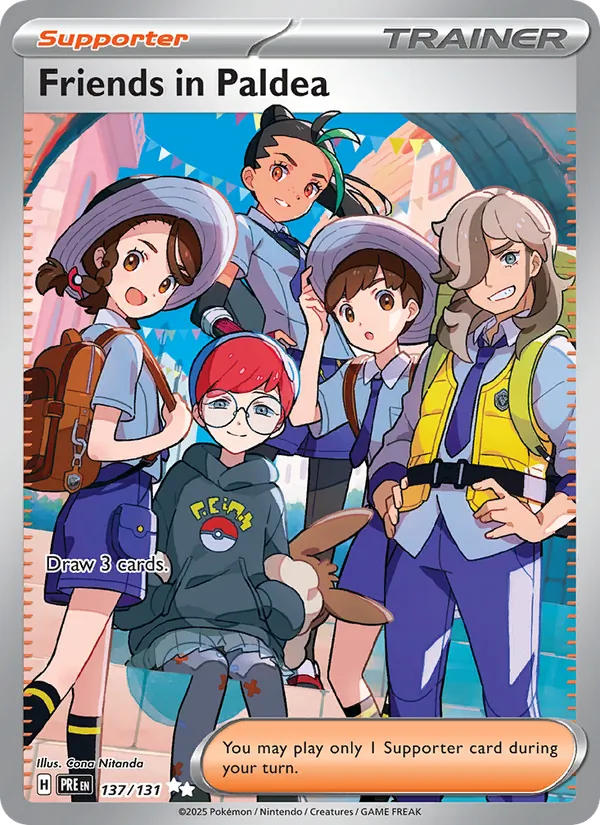 Friends in Paldea #137 – Prismatic Evolutions card