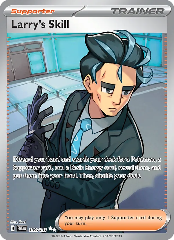 Larry's Skill #139 – Prismatic Evolutions card