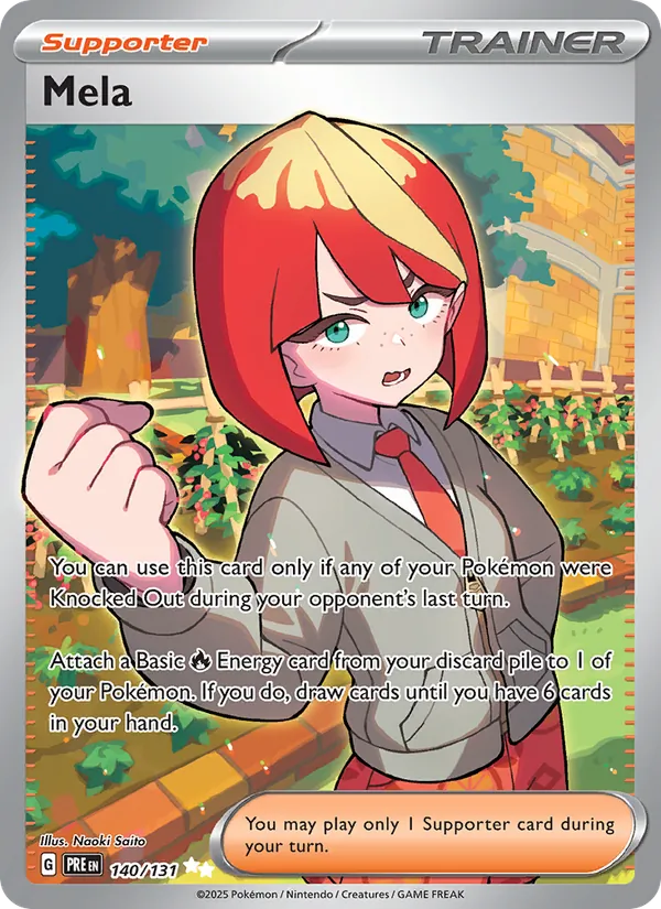 Mela #140 – Prismatic Evolutions card