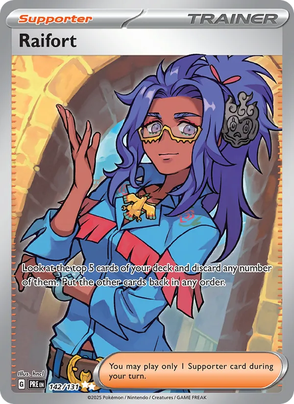 Raifort #142 – Prismatic Evolutions card