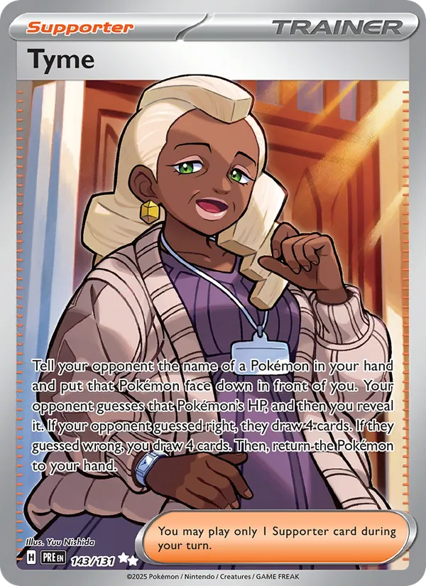 Tyme #143 – Prismatic Evolutions card