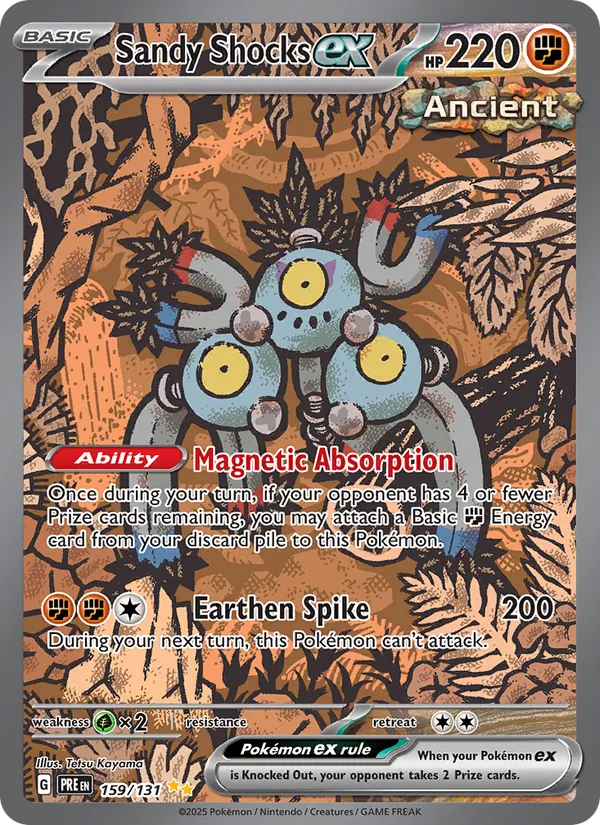 Sandy Shocks ex #159 – Prismatic Evolutions card