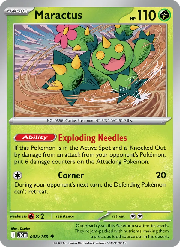 Maractus #008 – Journey Together card