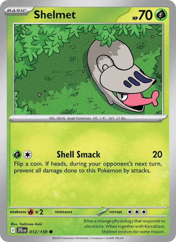Shelmet #012 – Journey Together card