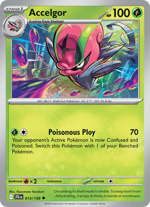 Accelgor #013 – Journey Together card