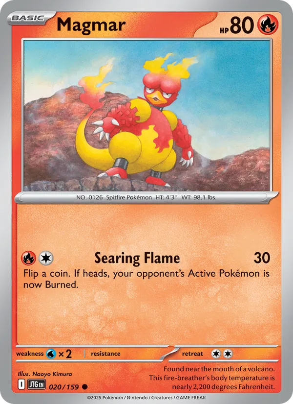 Magmar #020 – Journey Together card
