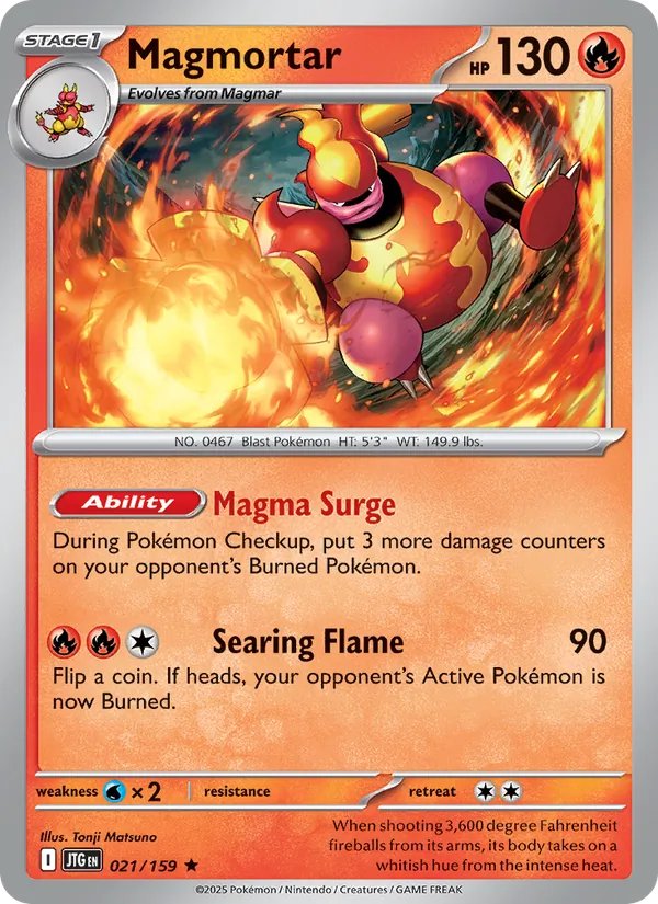 Magmortar #021 – Journey Together card