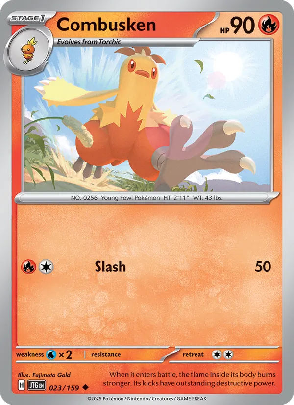 Combusken #023 – Journey Together card
