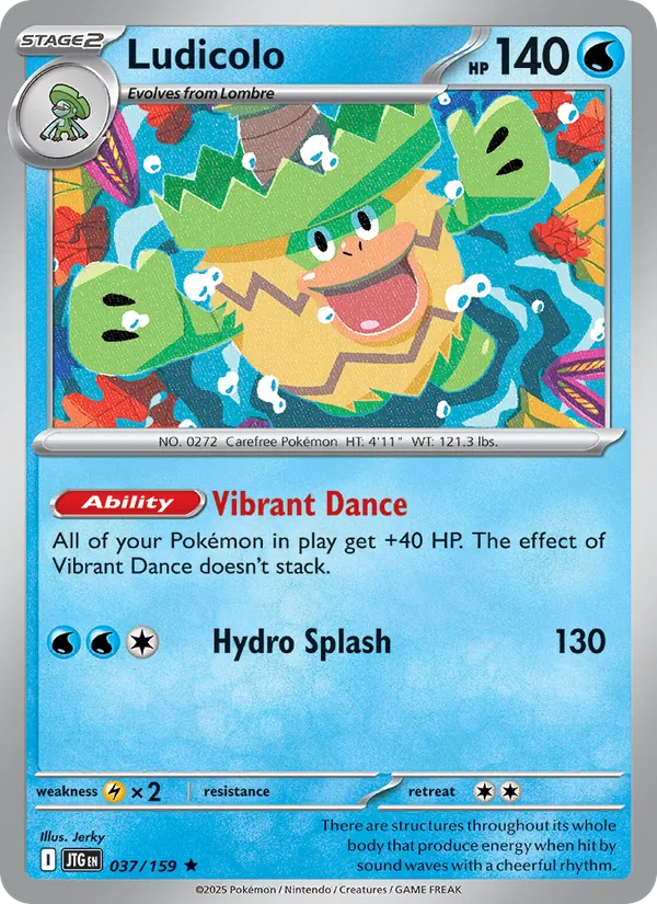 Ludicolo #037 – Journey Together card