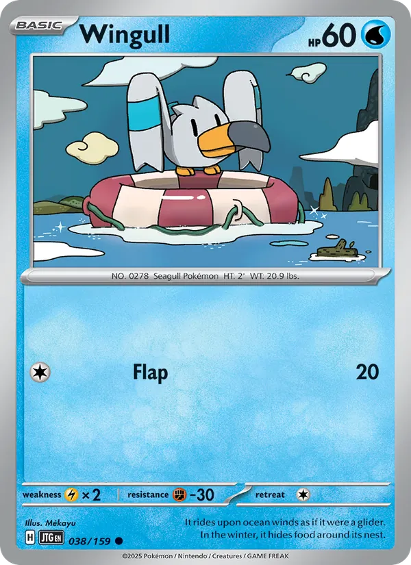Wingull #038 – Journey Together card