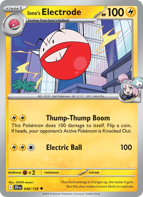 Iono's Electrode #048 – Journey Together card