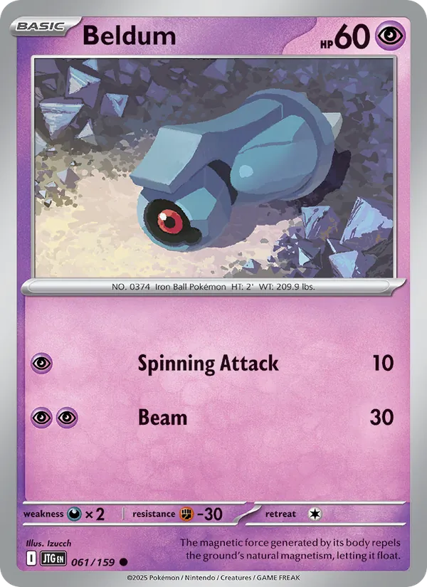 Beldum #061 – Journey Together card