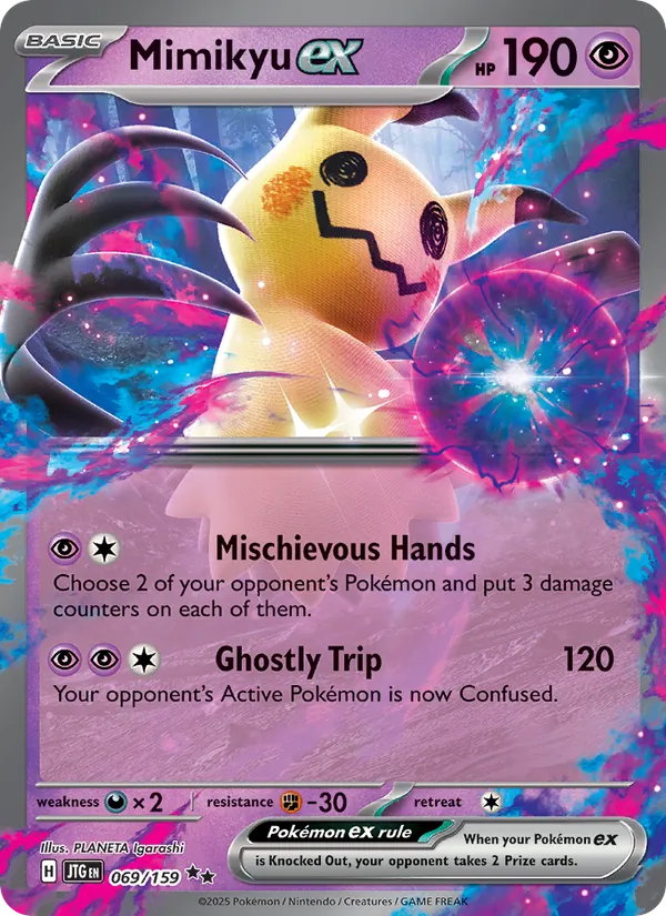 Mimikyu ex #069 – Journey Together card