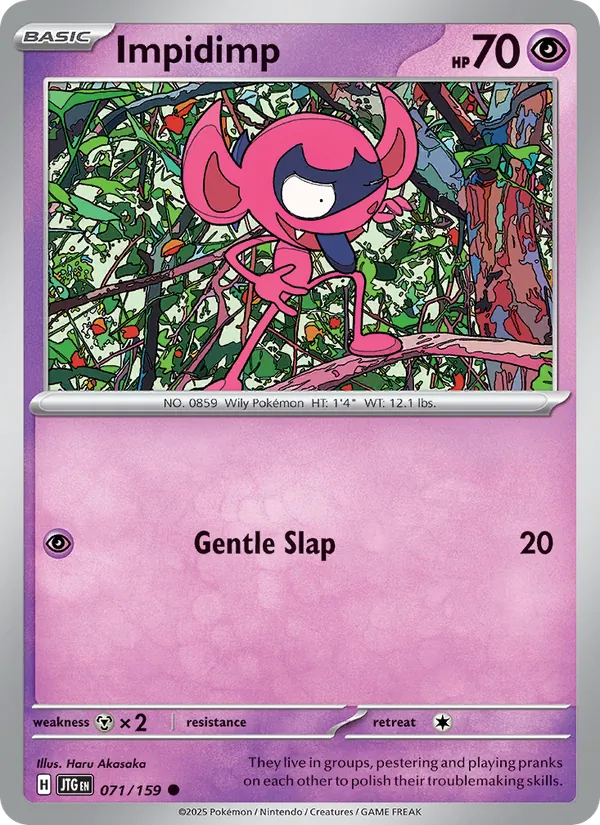 Impidimp #071 – Journey Together card