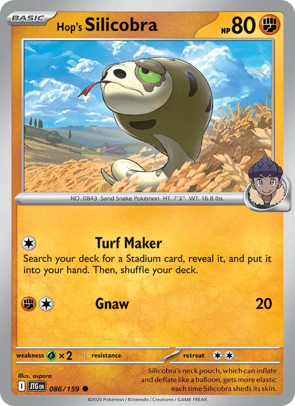 Hop's Silicobra #086 – Journey Together card
