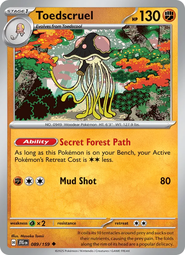 Toedscruel #089 – Journey Together card