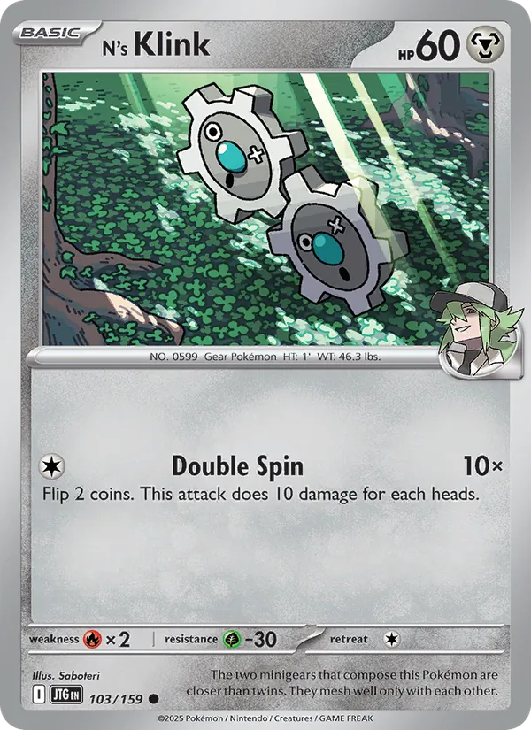 N's Klink #103 – Journey Together card