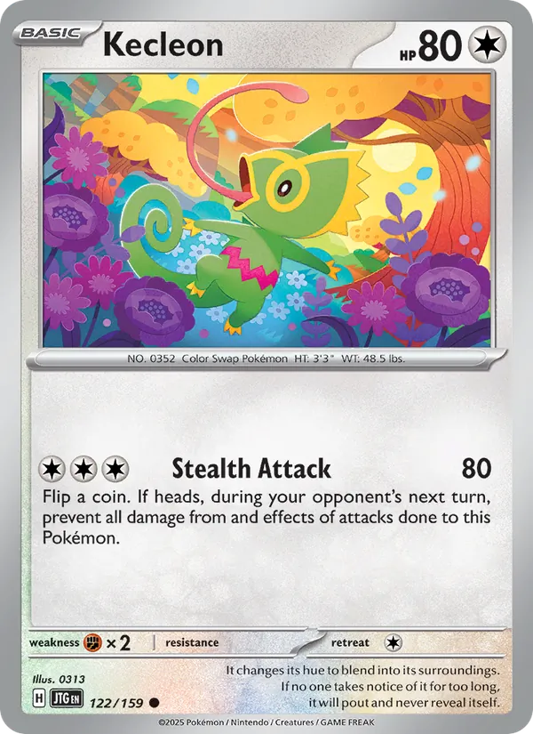 Kecleon #122 – Journey Together card