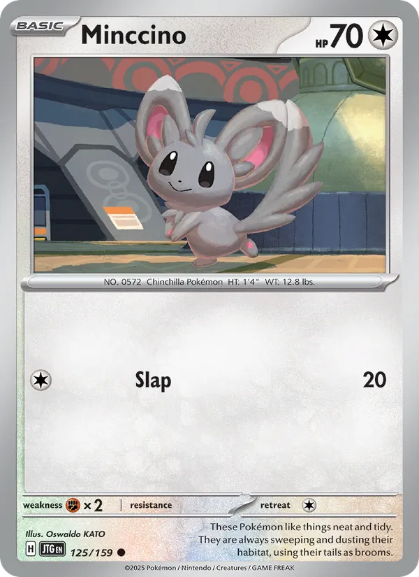 Minccino #125 – Journey Together card