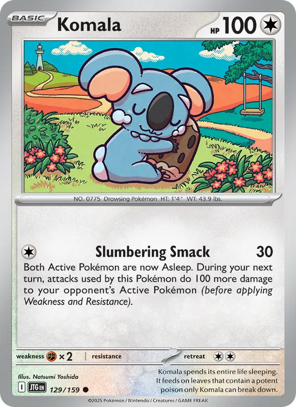 Komala #129 – Journey Together card